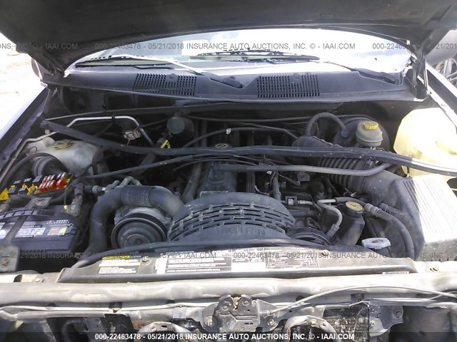 1J4GZ58S7WC162121 - 1998 JEEP GRAND CHEROKEE LAREDO/TSI BLACK photo 10