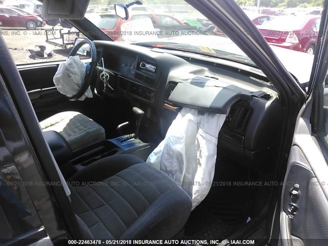 1J4GZ58S7WC162121 - 1998 JEEP GRAND CHEROKEE LAREDO/TSI BLACK photo 5