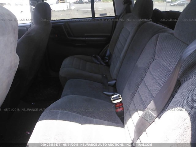 1J4GZ58S7WC162121 - 1998 JEEP GRAND CHEROKEE LAREDO/TSI BLACK photo 8