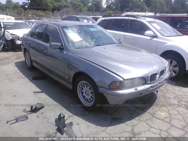 WBADT43412GZ99797 - 2002 BMW 525 I AUTOMATIC 银色 照片 1