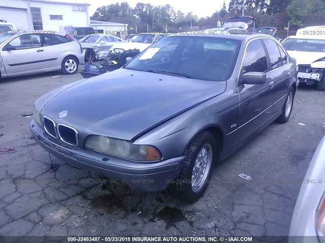 WBADT43412GZ99797 - 2002 BMW 525 I AUTOMATIC 银色 照片 2