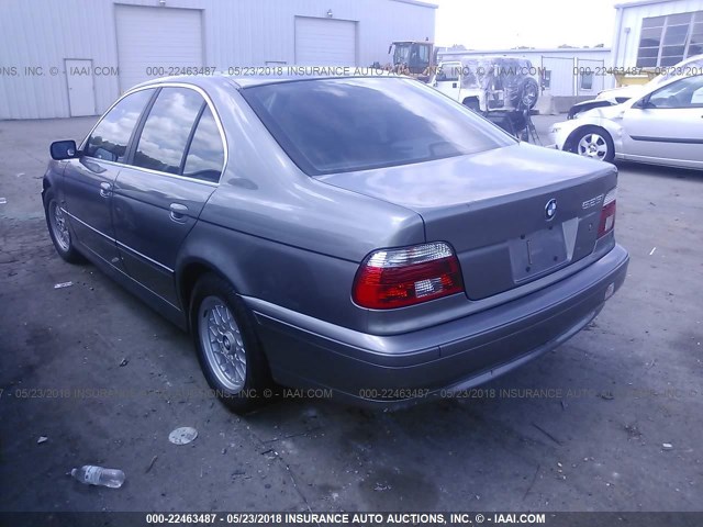 WBADT43412GZ99797 - 2002 BMW 525 I AUTOMATIC 银色 照片 3