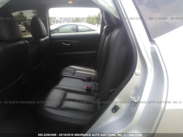 5N1AT2MV4FC797532 - 2015 NISSAN ROGUE S/SL/SV SILVER photo 8