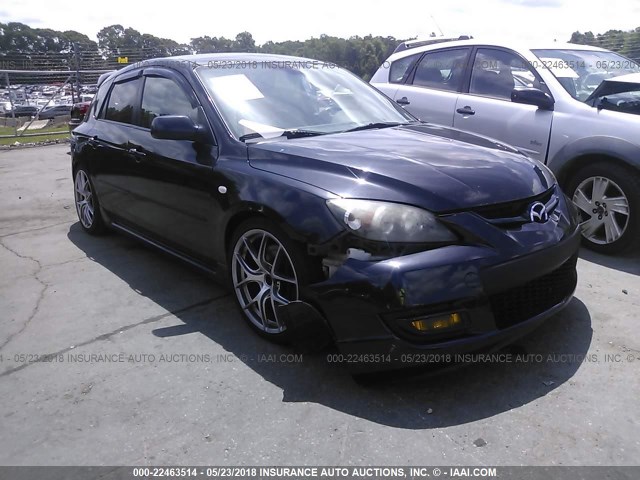 JM1BK34LX81848580 - 2008 MAZDA SPEED 3 BLACK photo 1