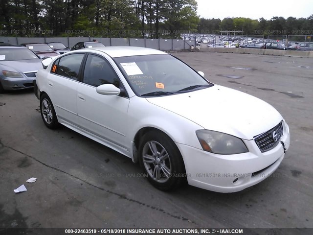 1N4BL11D45C128020 - 2005 NISSAN ALTIMA SE/SL/SE-R WHITE photo 1