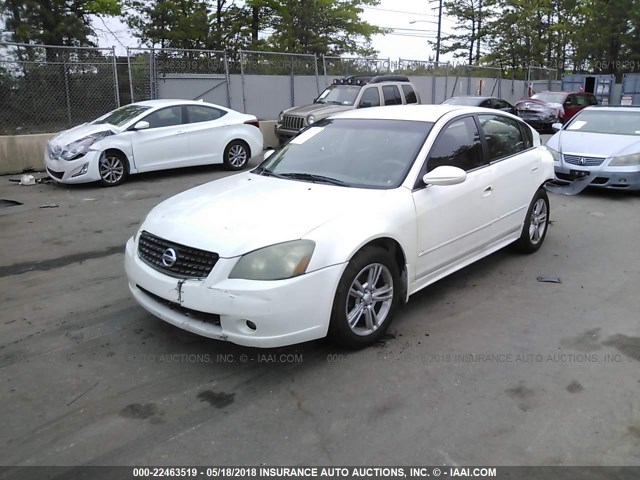 1N4BL11D45C128020 - 2005 NISSAN ALTIMA SE/SL/SE-R WHITE photo 2