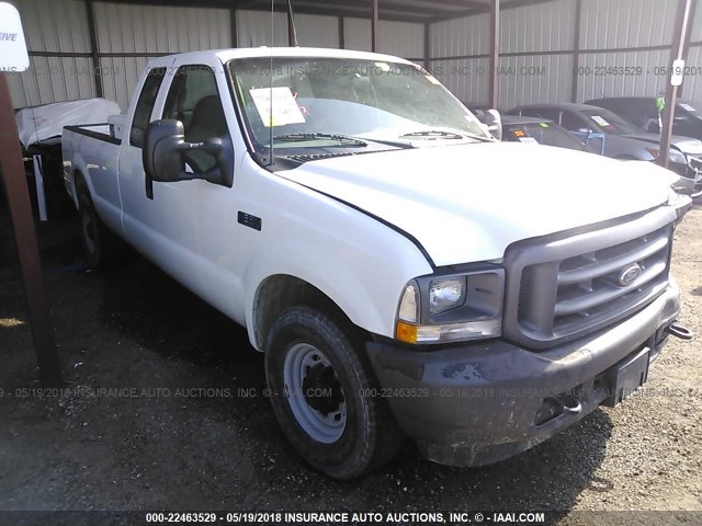 1FTNX20L13EC23775 - 2003 FORD F250 SUPER DUTY WHITE photo 1