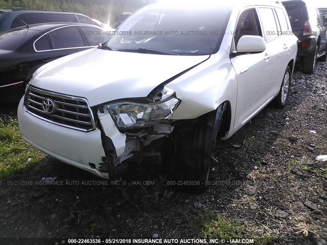 JTEDS42A982067958 - 2008 TOYOTA HIGHLANDER LIMITED WHITE photo 6