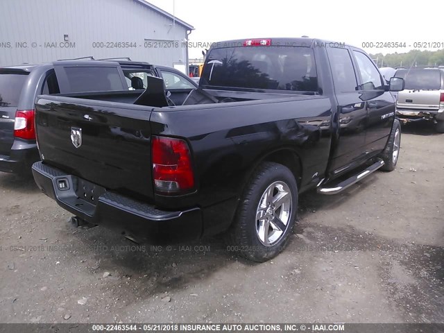 1C6RD6FT3CS310482 - 2012 DODGE RAM 1500 ST BLACK photo 4