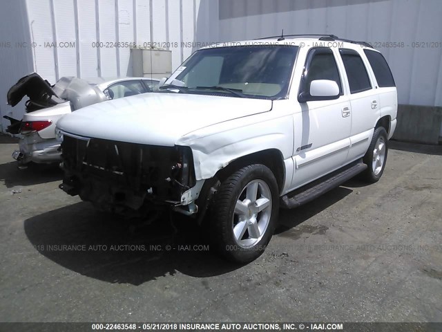 1GNEC13Z33J343405 - 2003 CHEVROLET TAHOE C1500 WHITE photo 2