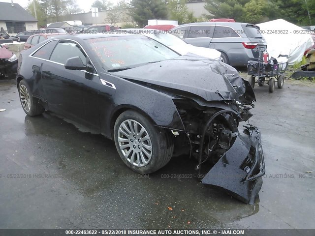 1G6DC1E38C0158966 - 2012 CADILLAC CTS BLACK photo 1