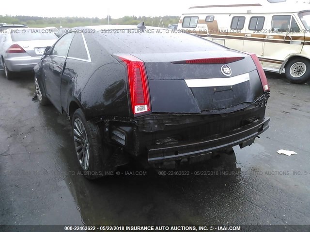 1G6DC1E38C0158966 - 2012 CADILLAC CTS BLACK photo 3