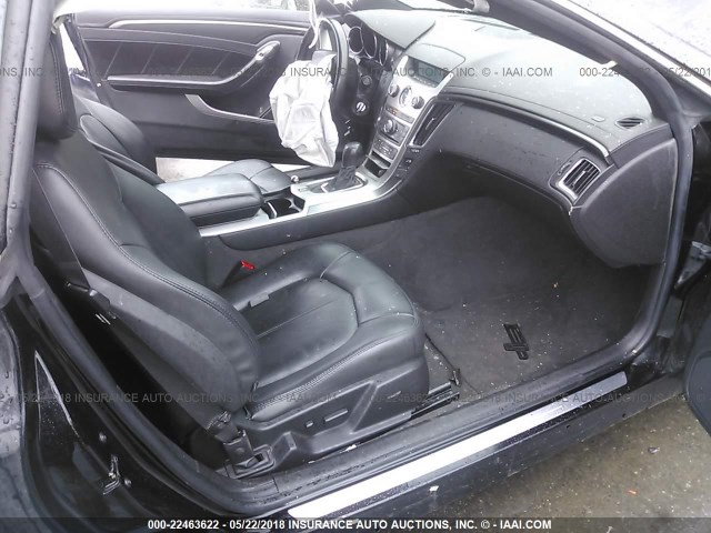 1G6DC1E38C0158966 - 2012 CADILLAC CTS BLACK photo 5