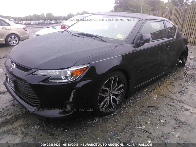JTKJF5C74GJ016756 - 2016 TOYOTA SCION TC 黑色 照片 2
