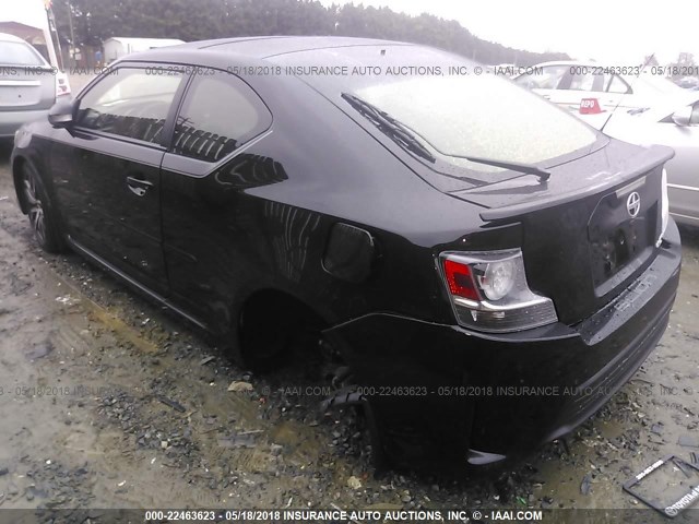 JTKJF5C74GJ016756 - 2016 TOYOTA SCION TC BLACK photo 3