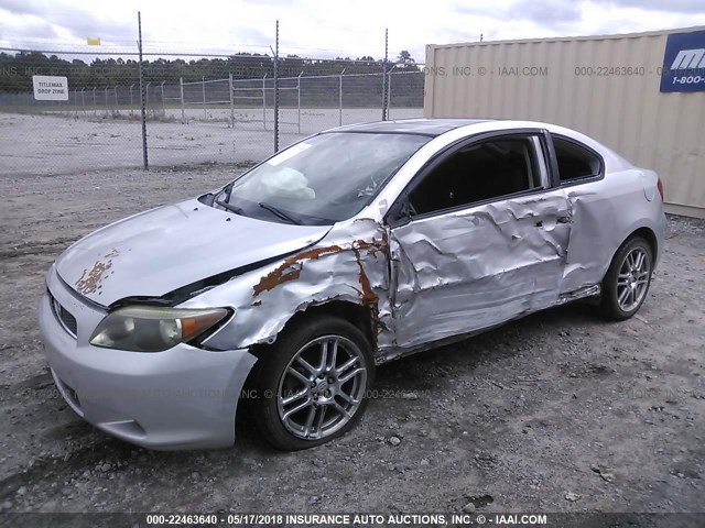 JTKDE167650030472 - 2005 TOYOTA SCION TC 银色 照片 2