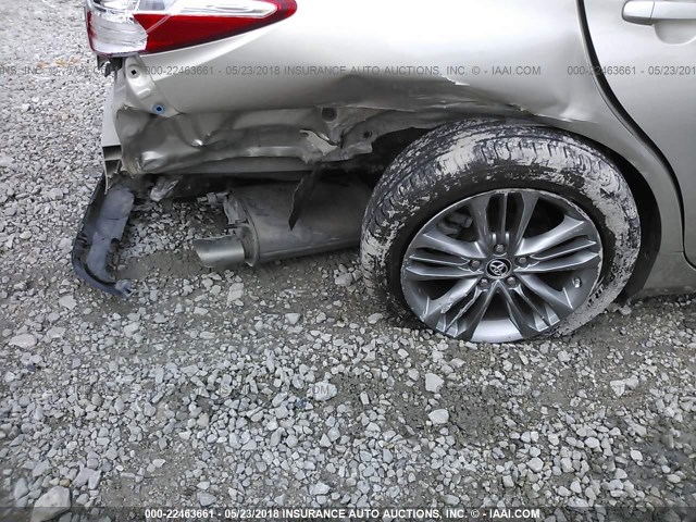 4T1BF1FK7FU057640 - 2015 TOYOTA CAMRY LE/XLE/SE/XSE GOLD photo 6
