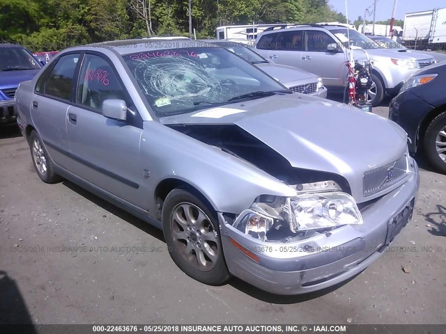 YV1VS29511F738246 - 2001 VOLVO S40 1.9T SILVER photo 1