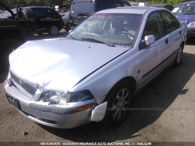 YV1VS29511F738246 - 2001 VOLVO S40 1.9T SILVER photo 2