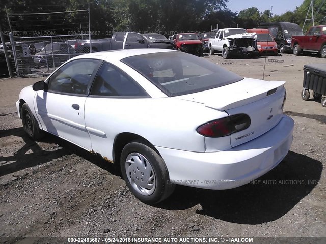 1G1JS124227448814 - 2002 CHEVROLET CAVALIER LS WHITE photo 3