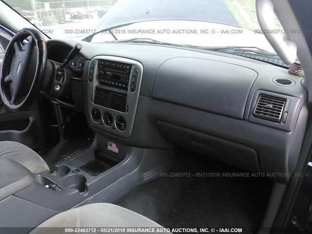 1FMZU73E55UC01089 - 2005 FORD EXPLORER XLT/XLT SPORT/NBX BLUE photo 5