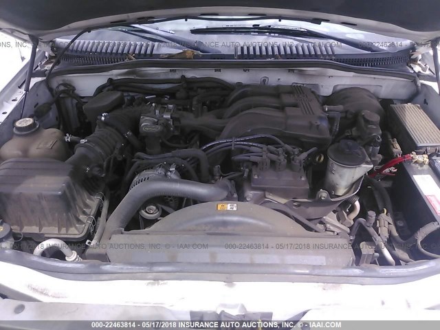 1FMZU63K94ZA72954 - 2004 FORD EXPLORER XLT/XLT SPORT/NBX WHITE photo 10