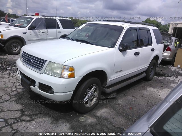 1FMZU63K94ZA72954 - 2004 FORD EXPLORER XLT/XLT SPORT/NBX WHITE photo 2