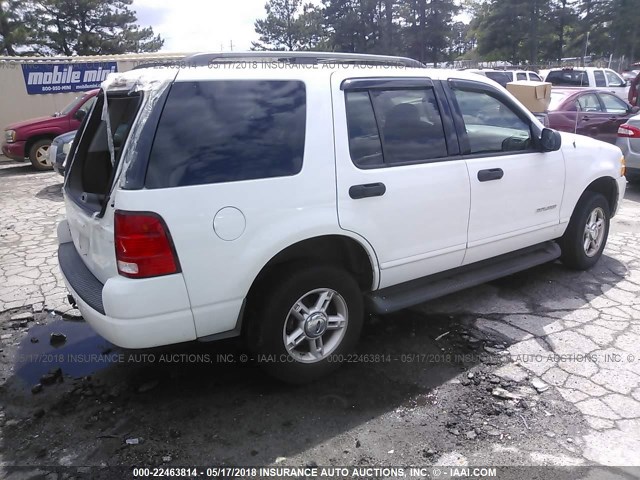 1FMZU63K94ZA72954 - 2004 FORD EXPLORER XLT/XLT SPORT/NBX WHITE photo 4