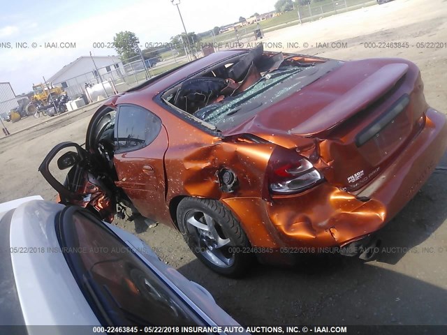 2G2WR524841163183 - 2004 PONTIAC GRAND PRIX GTP ORANGE photo 3