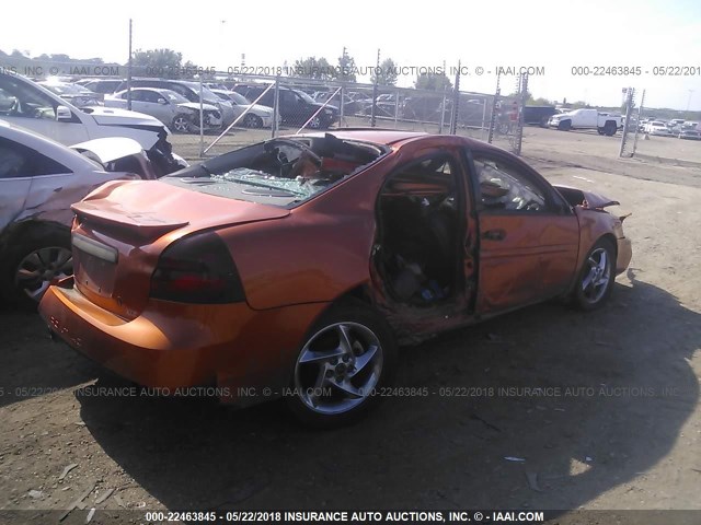 2G2WR524841163183 - 2004 PONTIAC GRAND PRIX GTP ORANGE photo 4