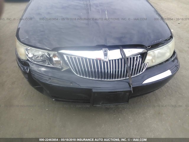 1LNFM97V6WY640451 - 1998 LINCOLN CONTINENTAL  黑色 照片 6