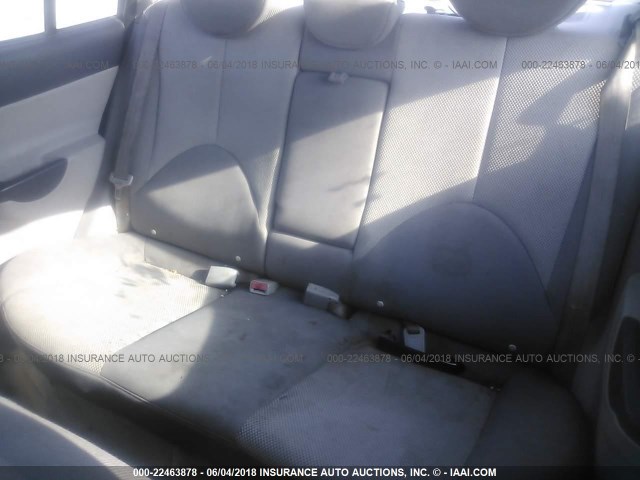 KMHCN46C37U092744 - 2007 HYUNDAI ACCENT GLS BLACK photo 8