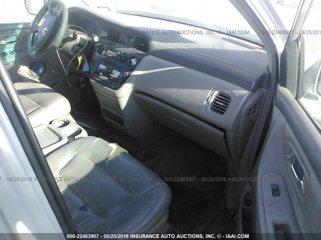 2HKRL18032H559878 - 2002 HONDA ODYSSEY EXL GRAY photo 5