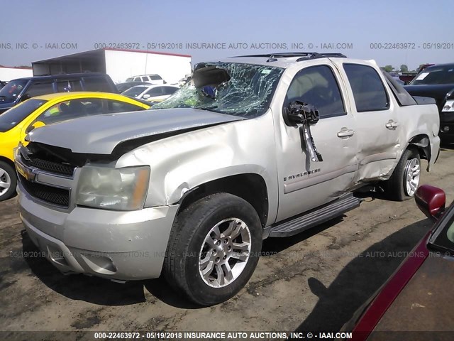 3GNEC12067G183353 - 2007 CHEVROLET AVALANCHE C1500 BROWN photo 2