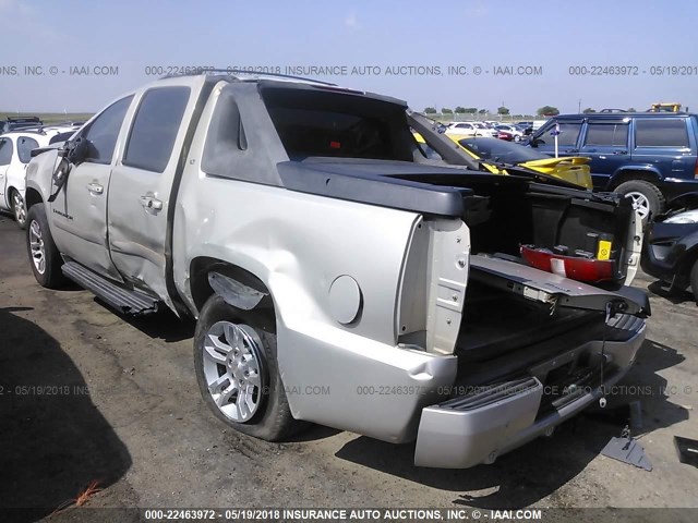 3GNEC12067G183353 - 2007 CHEVROLET AVALANCHE C1500 BROWN photo 3