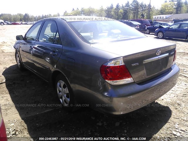 4T1BE32K25U510615 - 2005 TOYOTA CAMRY LE/XLE/SE 灰色 照片 3