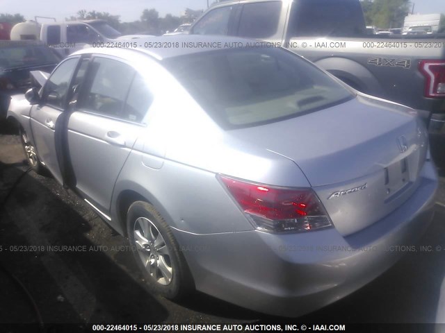 1HGCP25448A125557 - 2008 HONDA ACCORD LXP SILVER photo 3