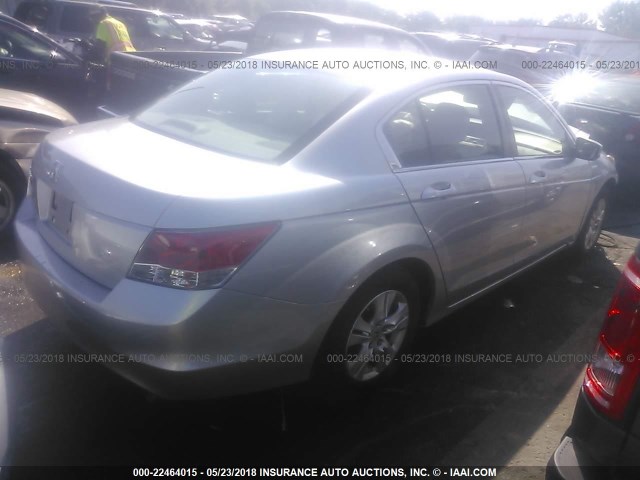 1HGCP25448A125557 - 2008 HONDA ACCORD LXP SILVER photo 4