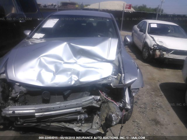 1HGCP25448A125557 - 2008 HONDA ACCORD LXP SILVER photo 6