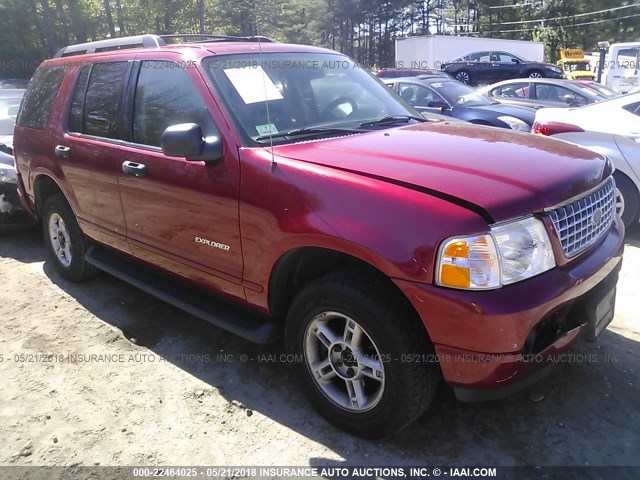 1FMZU73K35UB33302 - 2005 FORD EXPLORER XLT/XLT SPORT/NBX RED photo 1