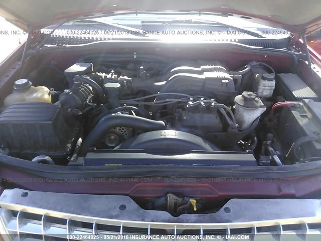 1FMZU73K35UB33302 - 2005 FORD EXPLORER XLT/XLT SPORT/NBX RED photo 10