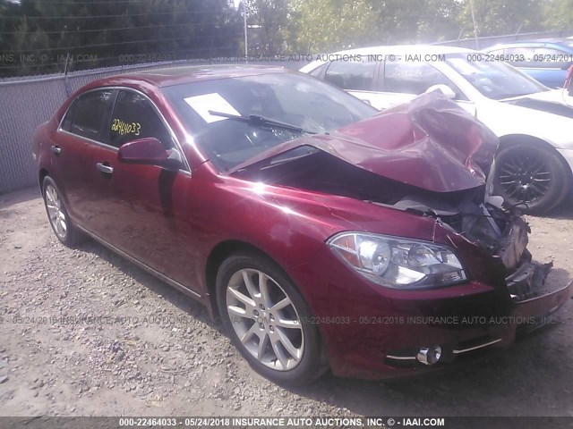 1G1ZE5EB0AF261040 - 2010 CHEVROLET MALIBU LTZ 勃艮第红 照片 1