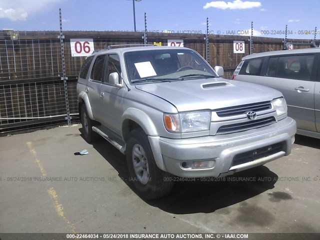 JT3HN86R910326796 - 2001 TOYOTA 4RUNNER SR5 SILVER photo 1