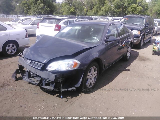 2G1WC583989193885 - 2008 CHEVROLET IMPALA LT GRAY photo 2