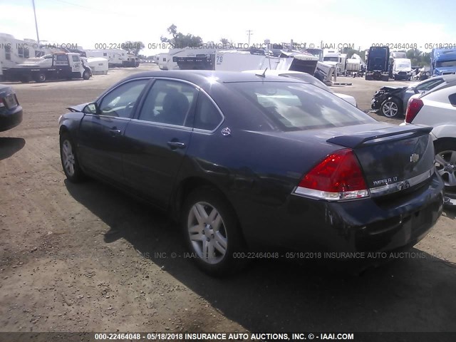 2G1WC583989193885 - 2008 CHEVROLET IMPALA LT GRAY photo 3