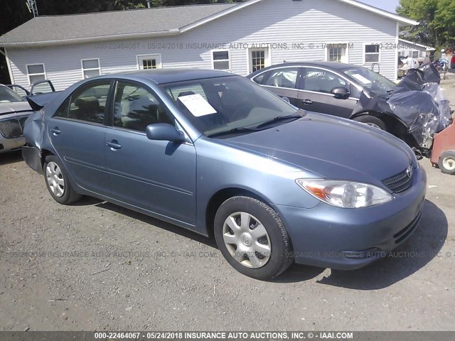 4T1BE32K72U522237 - 2002 TOYOTA CAMRY LE/XLE/SE ლურჯი ფოტო 1