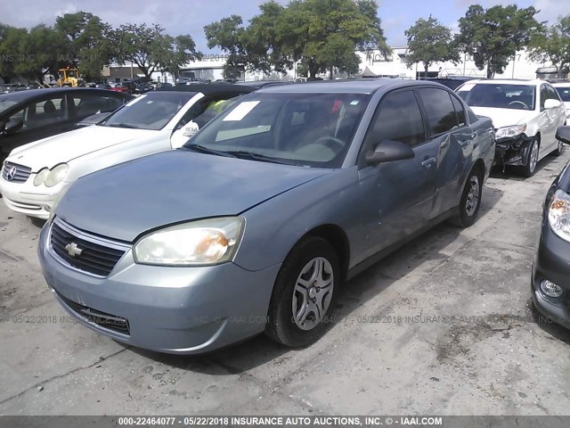 1G1ZS58F97F116644 - 2007 CHEVROLET MALIBU LS Boz foto 2