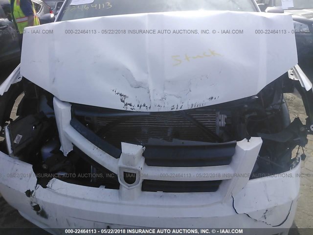 2D4RN4DE4AR491026 - 2010 DODGE GRAND CARAVAN SE WHITE photo 10