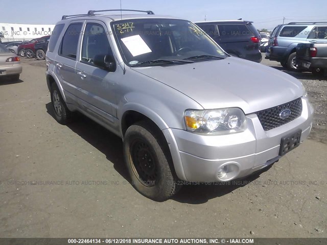 1FMYU94195KA55505 - 2005 FORD ESCAPE LIMITED SILVER photo 1