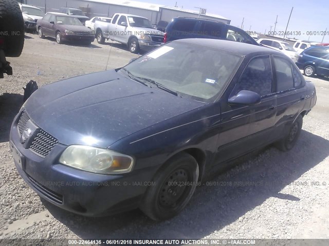 3N1CB51D86L501240 - 2006 NISSAN SENTRA 1.8/1.8S BLUE photo 2